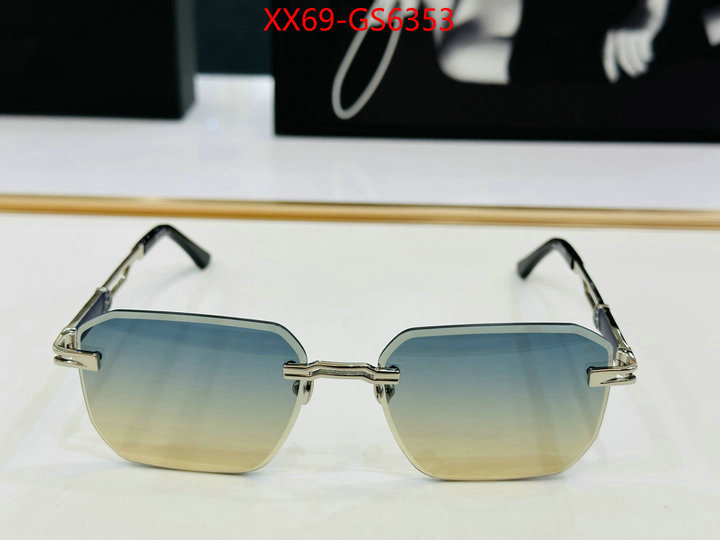 Glasses-Maybach fake aaaaa ID: GS6353 $: 69USD