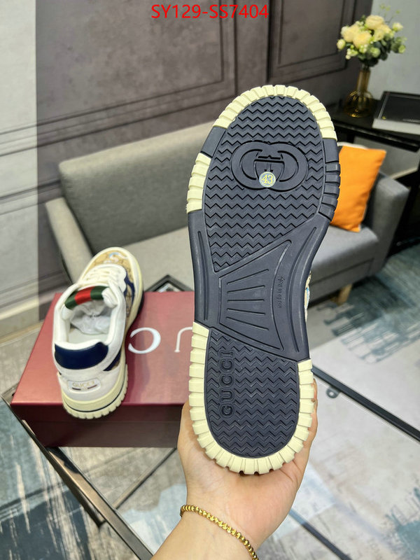 Men Shoes-Gucci what's the best to buy replica ID: SS7404 $: 129USD