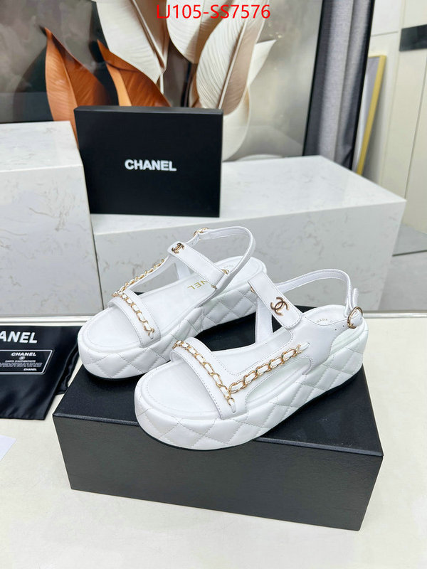 Women Shoes-Chanel we provide top cheap aaaaa ID: SS7576 $: 105USD
