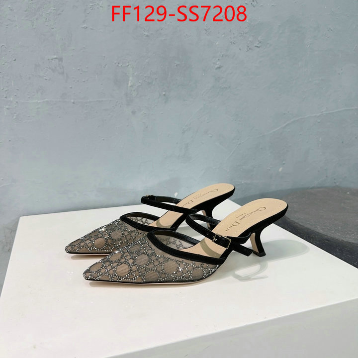 Women Shoes-Dior best luxury replica ID: SS7208 $: 129USD