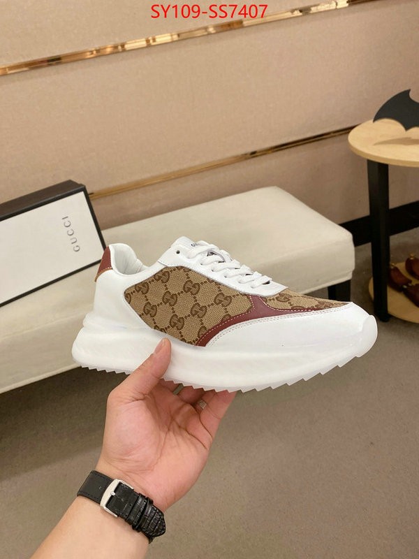 Men Shoes-Gucci top grade ID: SS7407 $: 109USD