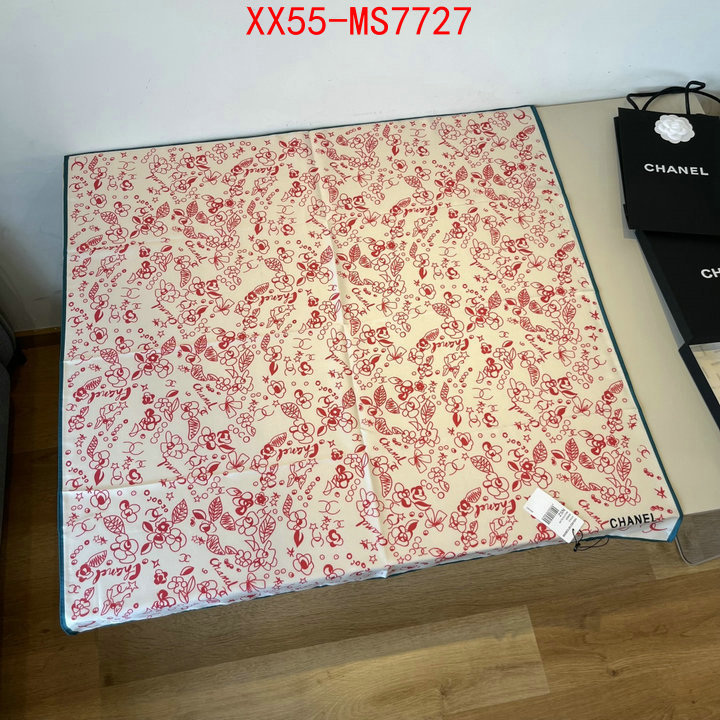 Scarf-Chanel designer ID: MS7727 $: 55USD