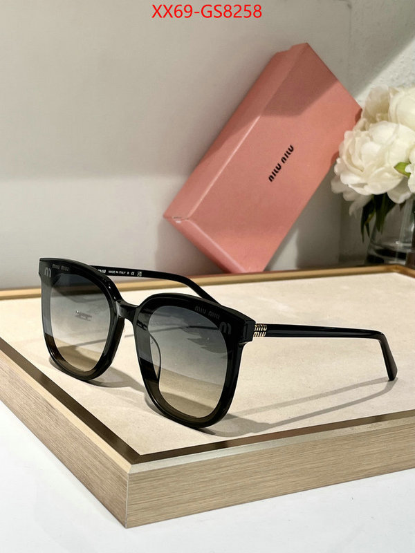 Glasses-Miu Miu fashion replica ID: GS8258 $: 69USD