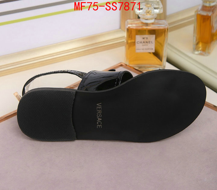 Women Shoes-Versace what's the best place to buy replica ID: SS7871 $: 75USD