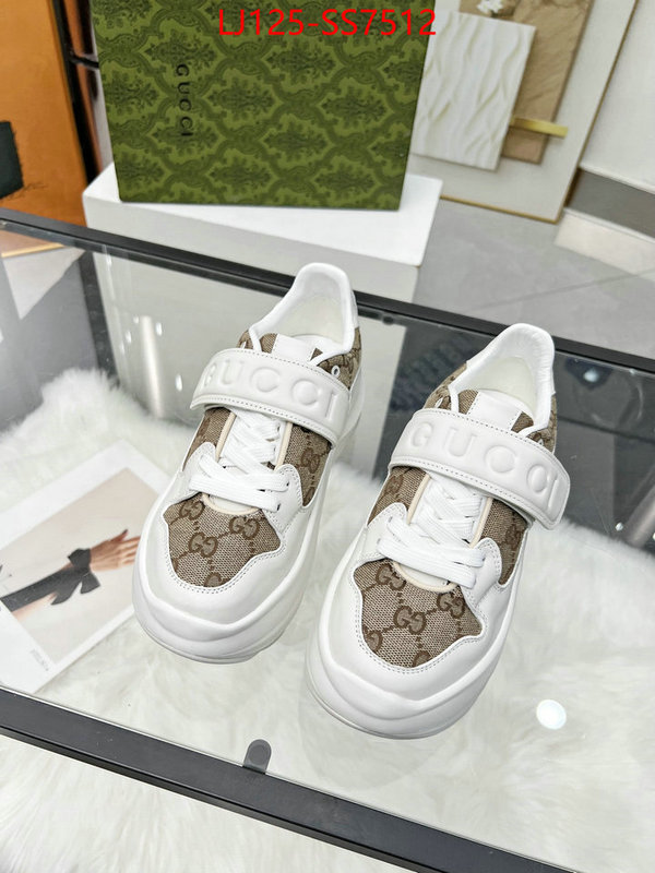 Women Shoes-Gucci how to find replica shop ID: SS7512 $: 125USD