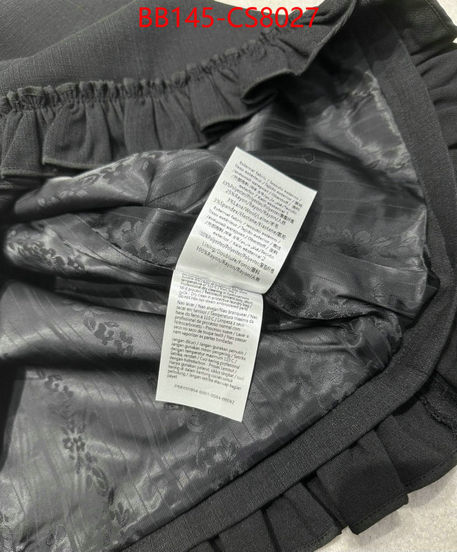 Clothing-Valentino highest product quality ID: CS8027 $: 145USD