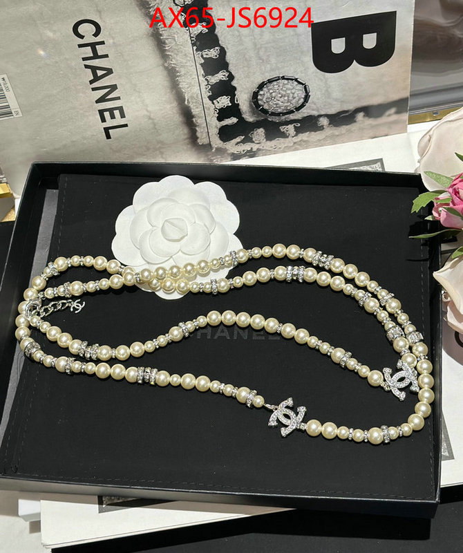 Jewelry-Chanel buy best quality replica ID: JS6924 $: 65USD