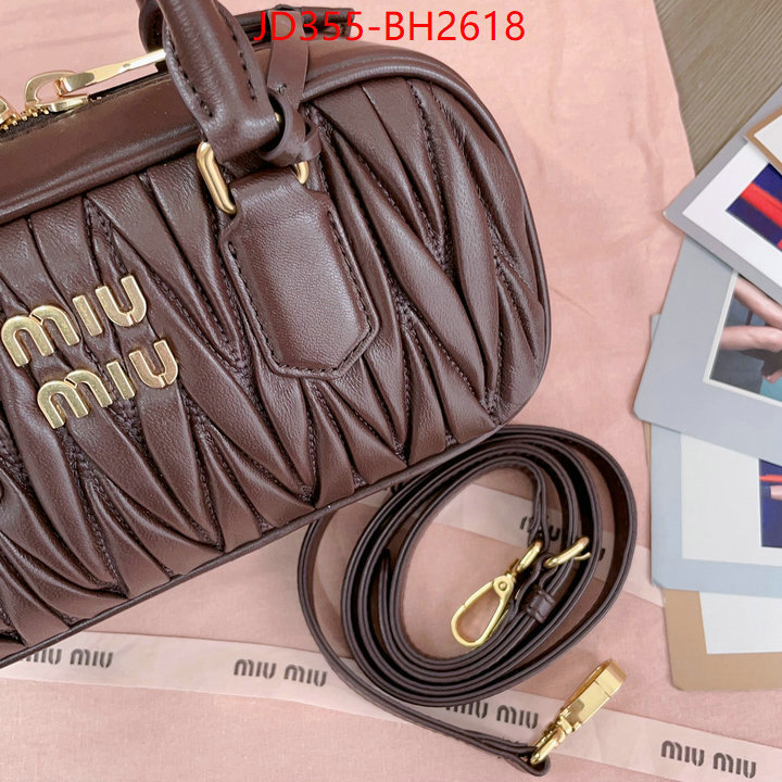 Miu Miu Bags(TOP)-Handbag- where could you find a great quality designer ID: BH2618 $: 355USD,