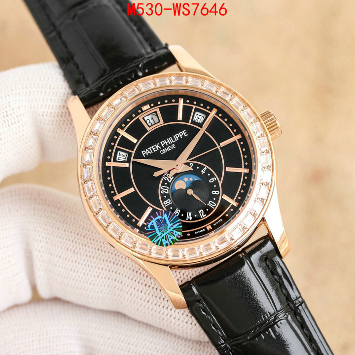 Watch(TOP)-Patek Philippe wholesale imitation designer replicas ID: WS7646 $: 530USD