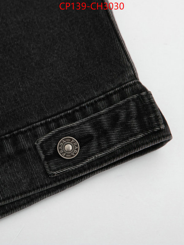 Clothing-Prada 1:1 replica wholesale ID: CH3030 $: 139USD