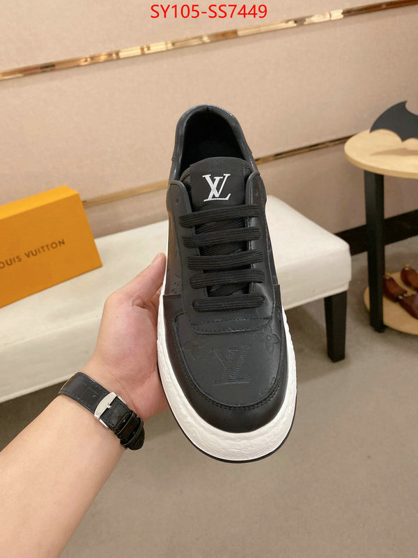 Men Shoes-LV fashion replica ID: SS7449 $: 105USD