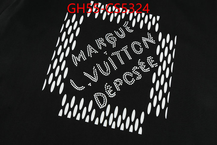 Clothing-LV luxury fashion replica designers ID: CS5324 $: 55USD