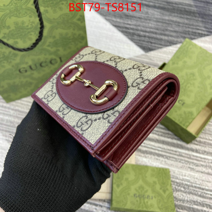 Gucci Bags(TOP)-Wallet- we curate the best ID: TS8151 $: 79USD,