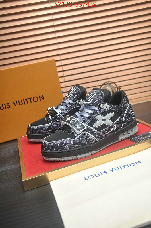 Men Shoes-LV fake high quality ID: SS7439 $: 139USD