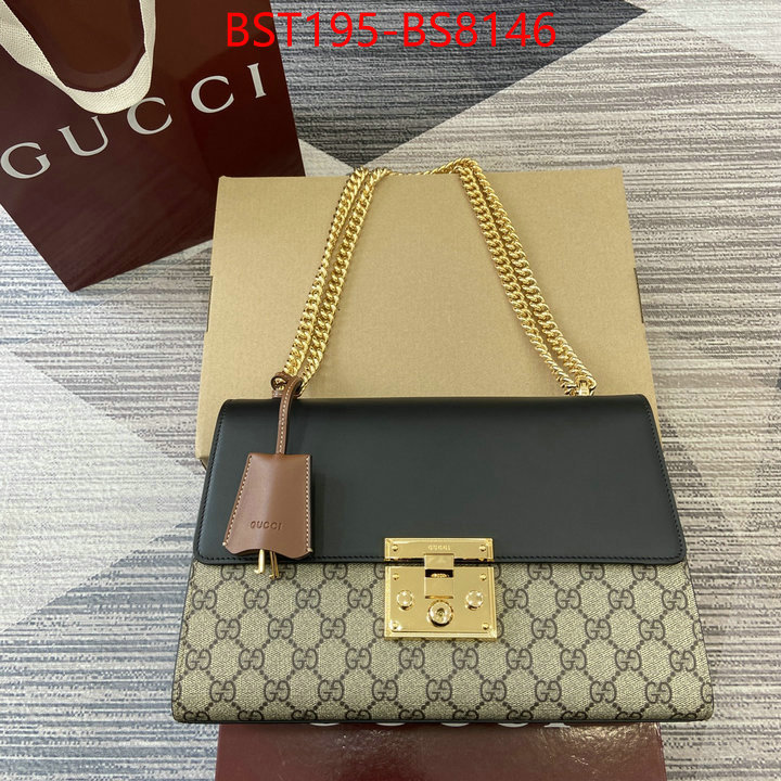 Gucci Bags(TOP)-Padlock- sell high quality ID: BS8146 $: 195USD,