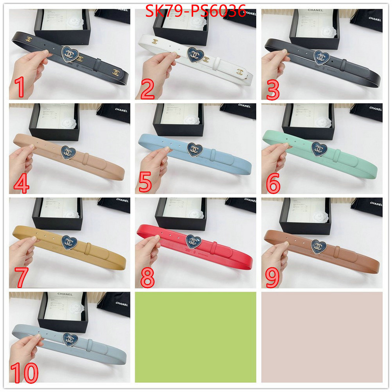 Belts-Chanel aaaaa+ replica designer ID: PS6036 $: 79USD