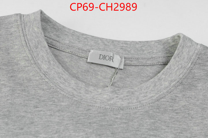 Clothing-Dior buy the best replica ID: CH2989 $: 69USD