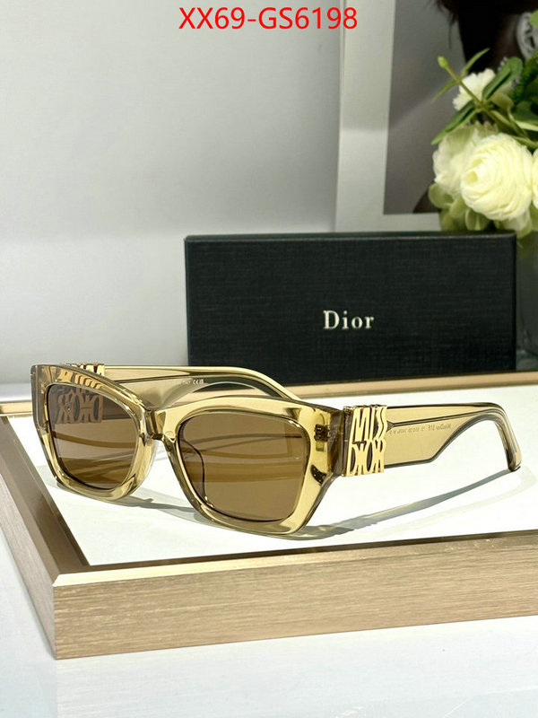 Glasses-Dior replcia cheap ID: GS6198 $: 69USD
