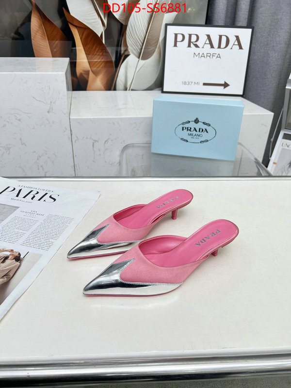 Women Shoes-Prada where can you buy a replica ID: SS6881 $: 105USD
