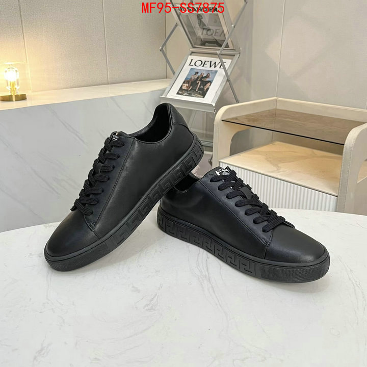 Men Shoes-Versace perfect quality designer replica ID: SS7875 $: 95USD