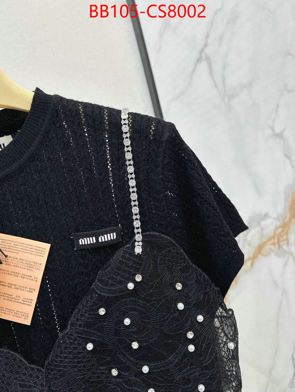 Clothing-MIU MIU copy aaaaa ID: CS8002 $: 105USD