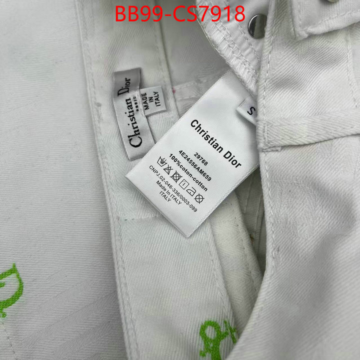Clothing-Dior best site for replica ID: CS7918 $: 99USD
