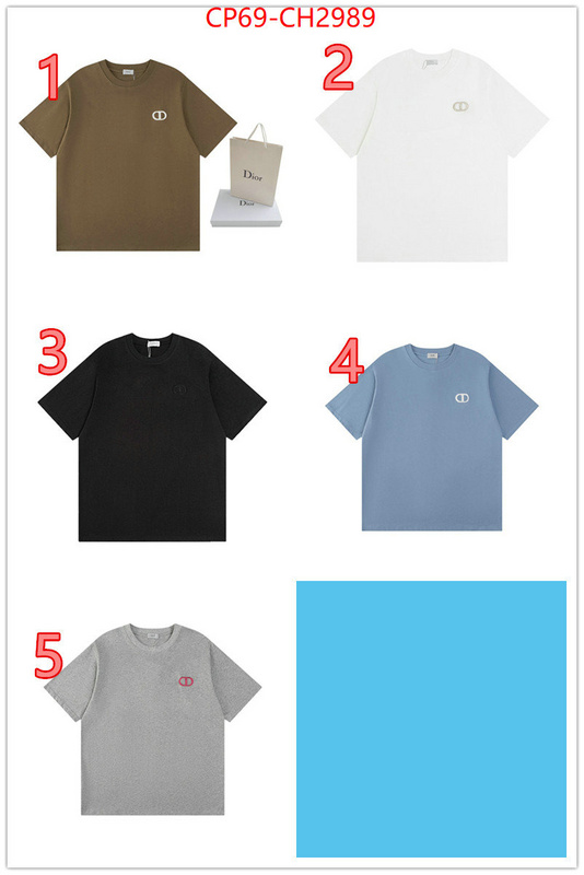 Clothing-Dior buy the best replica ID: CH2989 $: 69USD