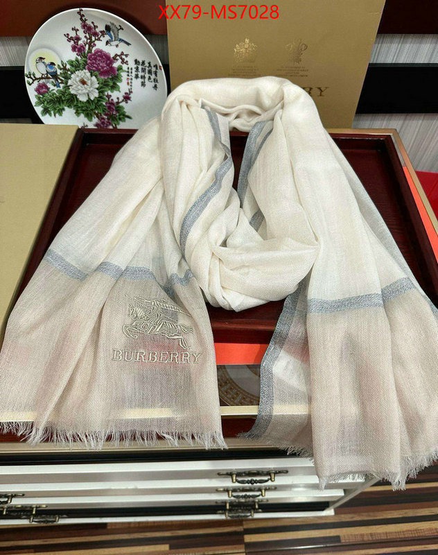 Scarf-Burberry luxury 7 star replica ID: MS7028 $: 79USD