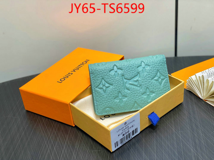 LV Bags(TOP)-Wallet designer fake ID: TS6599 $: 65USD,