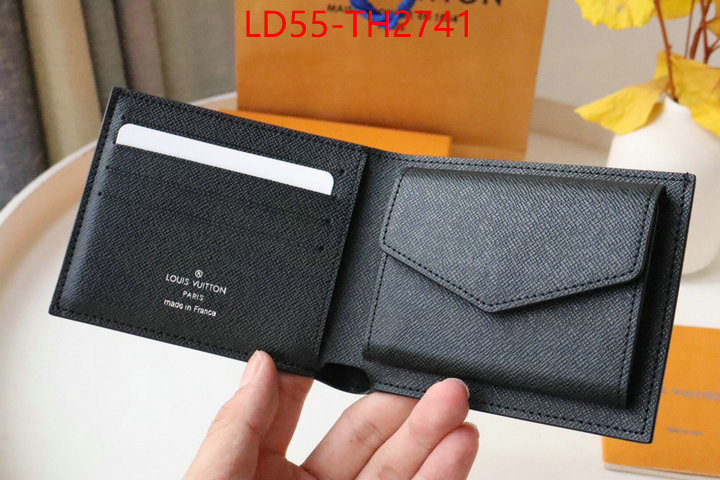 LV Bags(TOP)-Wallet new 2024 ID: TH2741 $: 55USD,