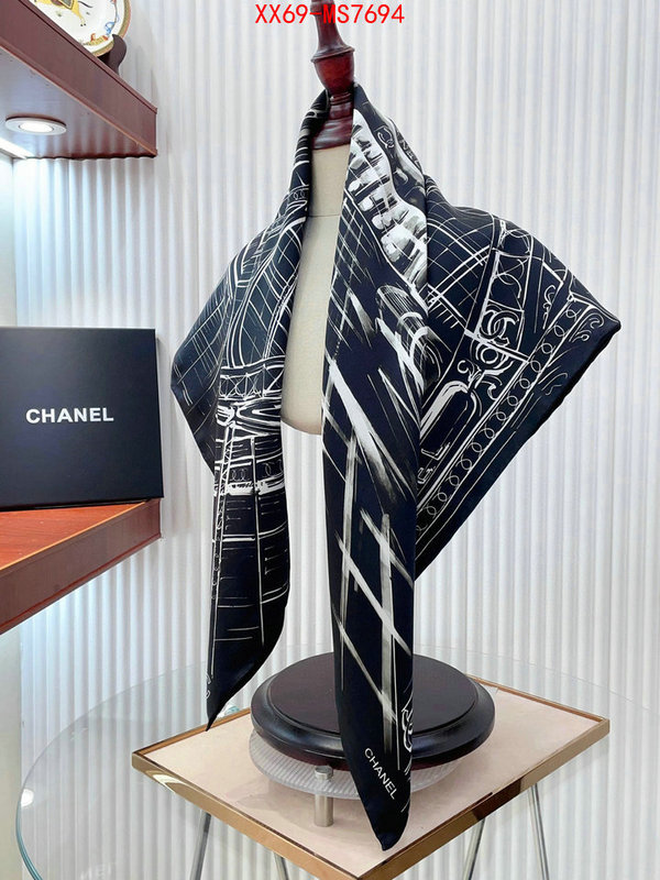 Scarf-Chanel replica online ID: MS7694 $: 69USD