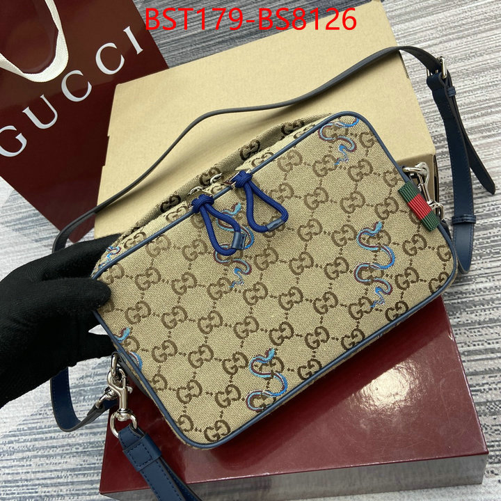 Gucci Bags(TOP)-Crossbody- outlet sale store ID: BS8126 $: 179USD,