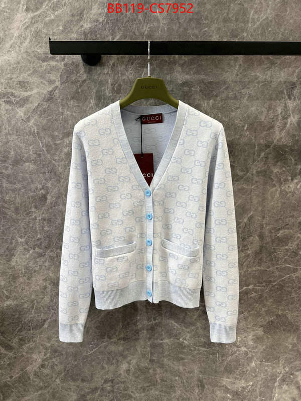 Clothing-Gucci buying replica ID: CS7952 $: 119USD