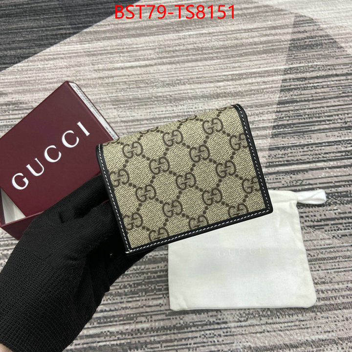 Gucci Bags(TOP)-Wallet- we curate the best ID: TS8151 $: 79USD,