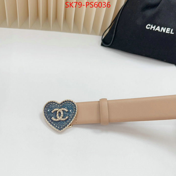 Belts-Chanel aaaaa+ replica designer ID: PS6036 $: 79USD