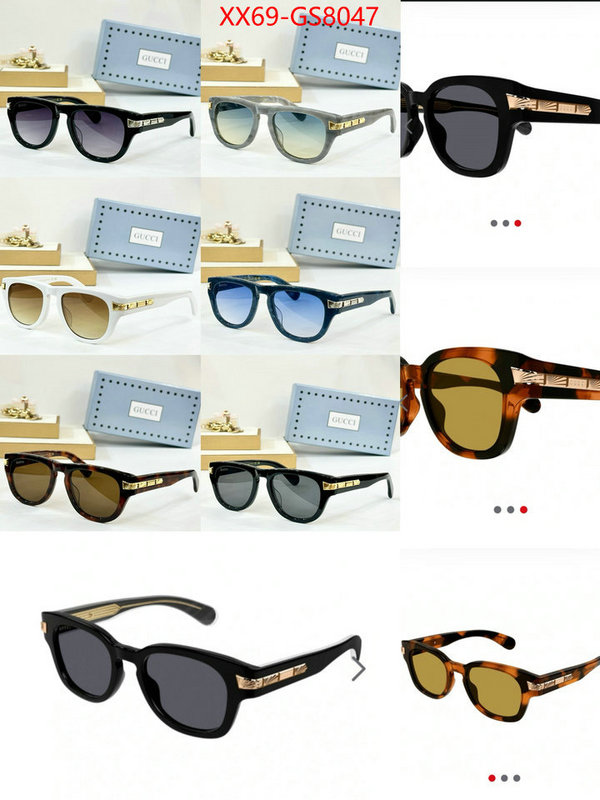 Glasses-Gucci online from china ID: GS8047 $: 69USD
