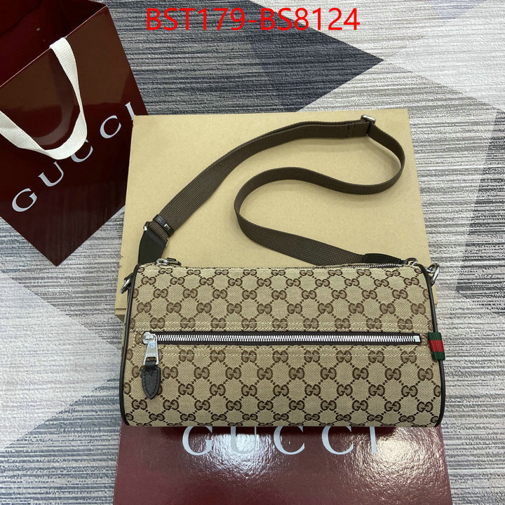 Gucci Bags(TOP)-Crossbody- fake high quality ID: BS8124 $: 179USD,