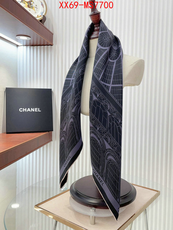 Scarf-Chanel top quality designer replica ID: MS7700 $: 69USD