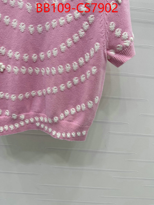 Clothing-Chanel aaaaa+ quality replica ID: CS7902 $: 109USD