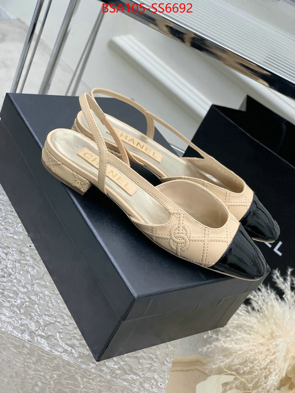 Women Shoes-Chanel best website for replica ID: SS6692 $: 105USD