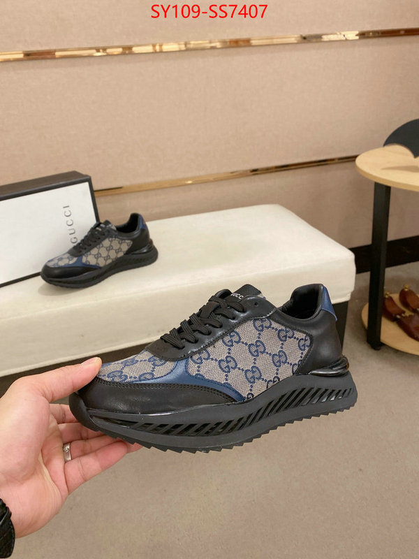 Men Shoes-Gucci top grade ID: SS7407 $: 109USD