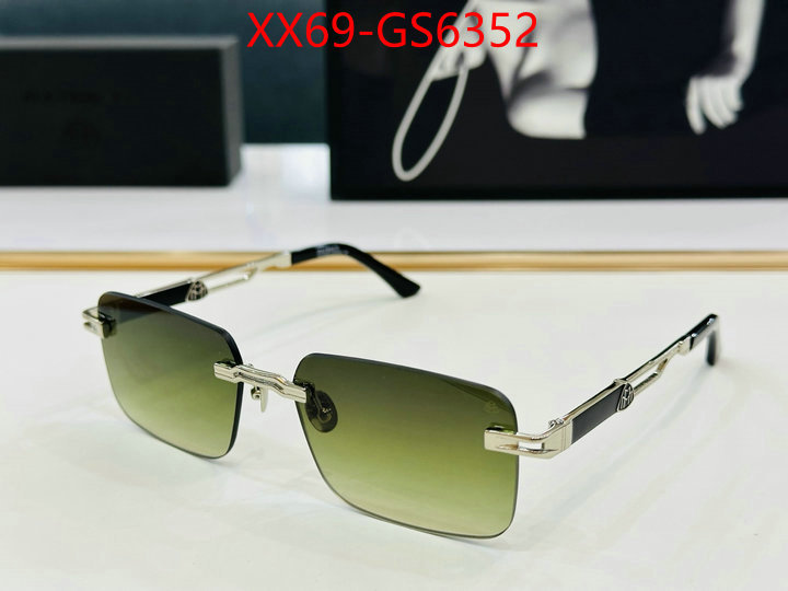 Glasses-Maybach fake ID: GS6352 $: 69USD