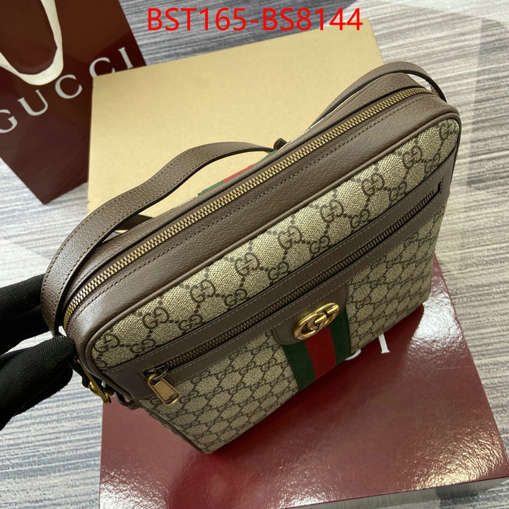 Gucci Bags(TOP)-Crossbody- where to buy high quality ID: BS8144 $: 165USD,