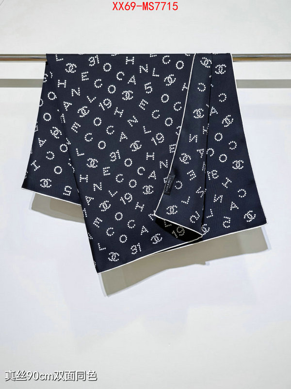 Scarf-Chanel fashion ID: MS7715 $: 69USD