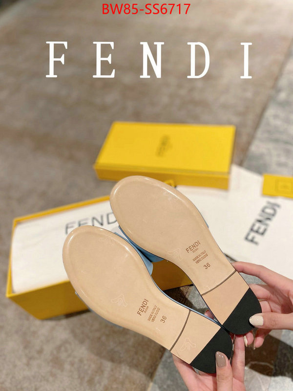 Women Shoes-Fendi high quality 1:1 replica ID: SS6717 $: 85USD