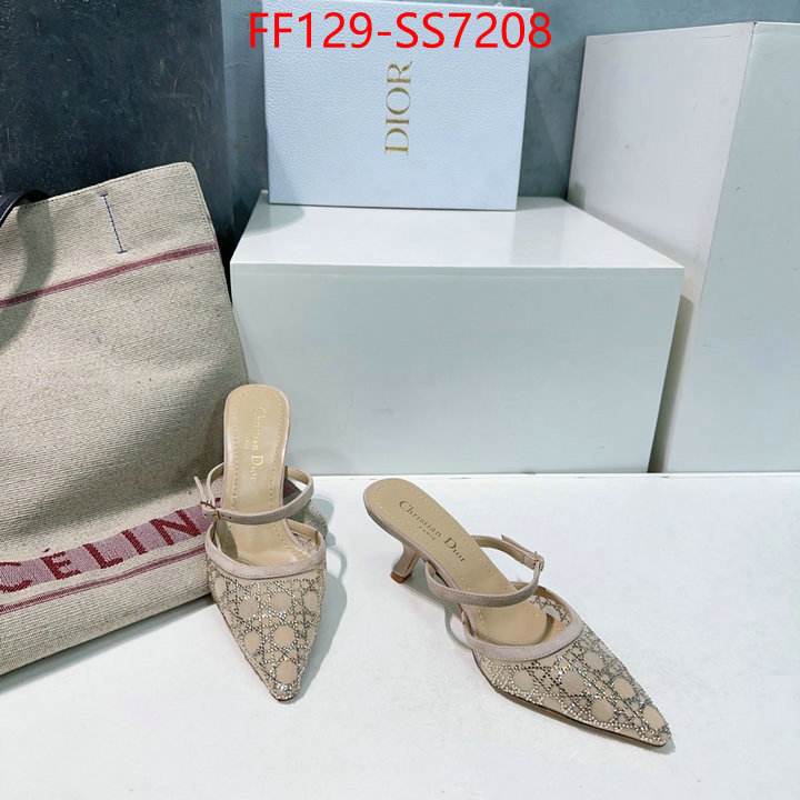 Women Shoes-Dior best luxury replica ID: SS7208 $: 129USD