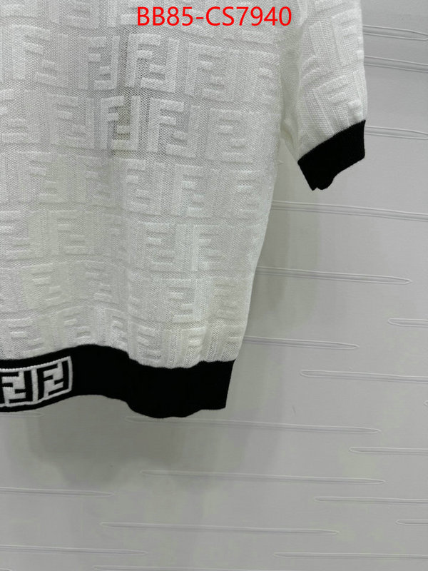 Clothing-Fendi top quality designer replica ID: CS7940 $: 85USD