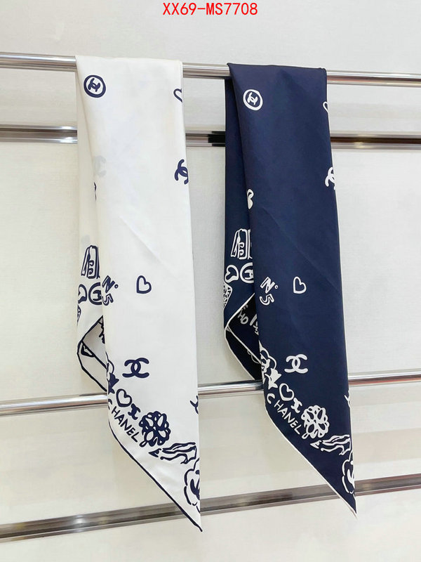 Scarf-Chanel what's the best place to buy replica ID: MS7708 $: 69USD