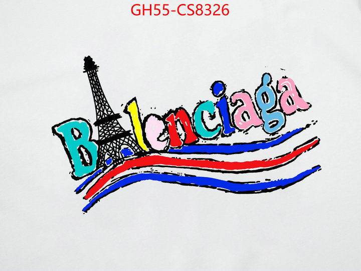Clothing-Balenciaga wholesale replica shop ID: CS8326 $: 55USD