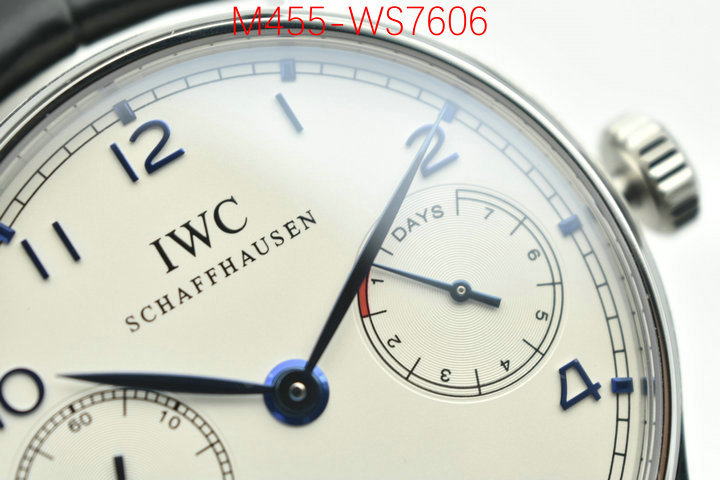 Watch(TOP)-IWC buy best high-quality ID: WS7606 $: 455USD